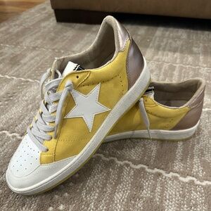 ShuShop Yellow Sneakers